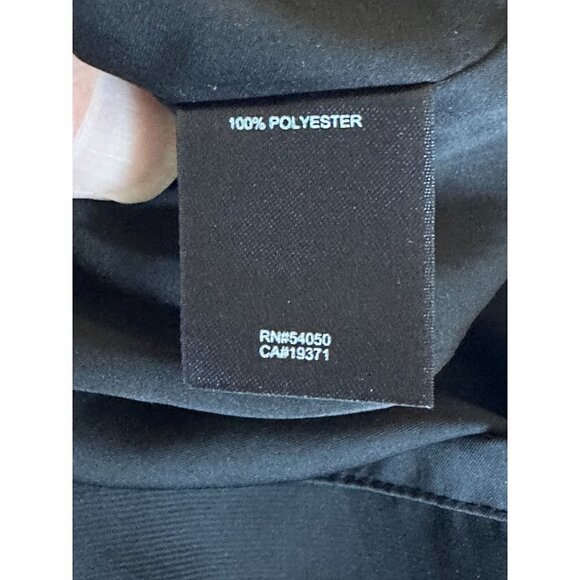 Robbi & Nikki Dress Black With Gold Sequin at the bottom Lined New $365 - Picture 8 of 13